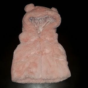 Catherine Malandrino faux fur vest